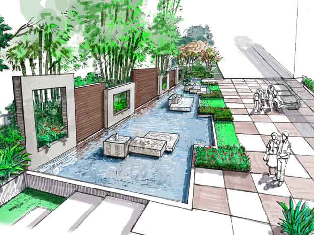 Bangalore Landscape Architect Apartment