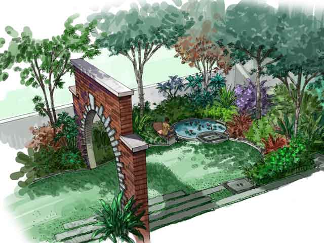 Bangalore Landscape Architect Apartment
